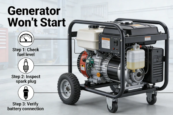 generator won’t start